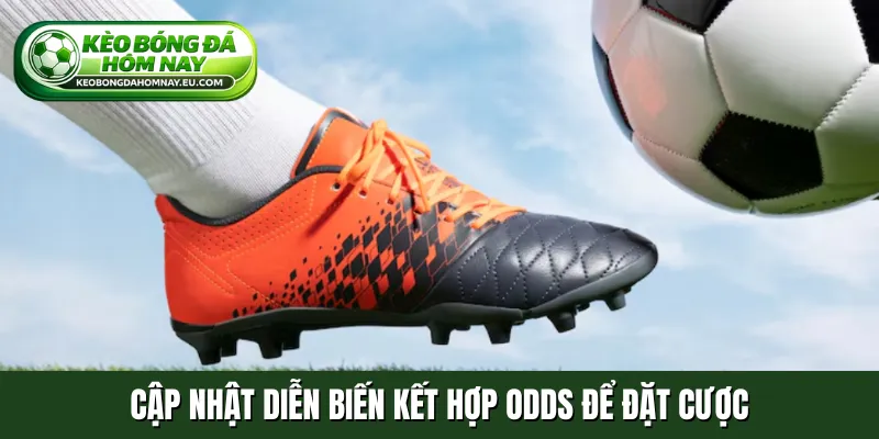 Cập nhật diễn biến kết hợp odds để đặt cược