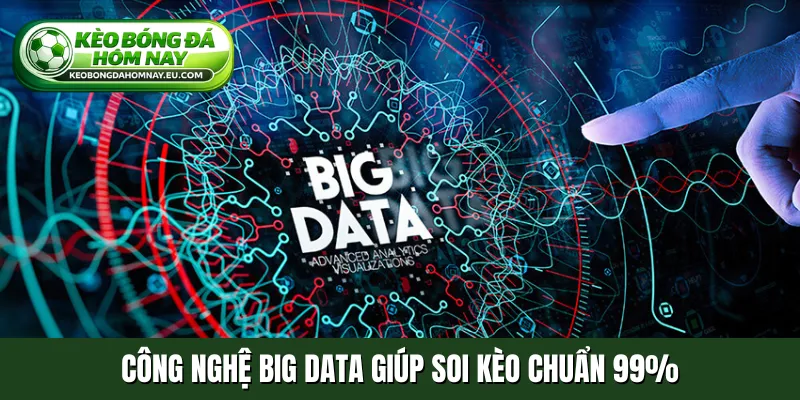 Công nghệ Big Data giúp soi kèo chuẩn 99%