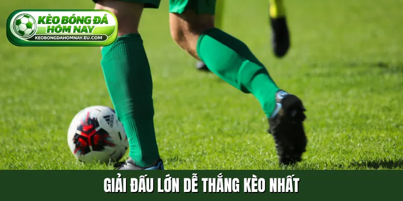 Giải đấu lớn dễ thắng kèo nhất