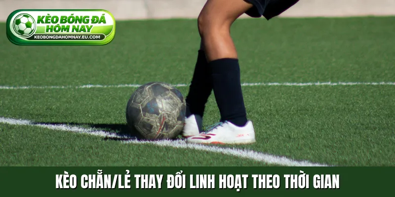 Kèo chẵn/lẻ thay đổi linh hoạt theo thời gian