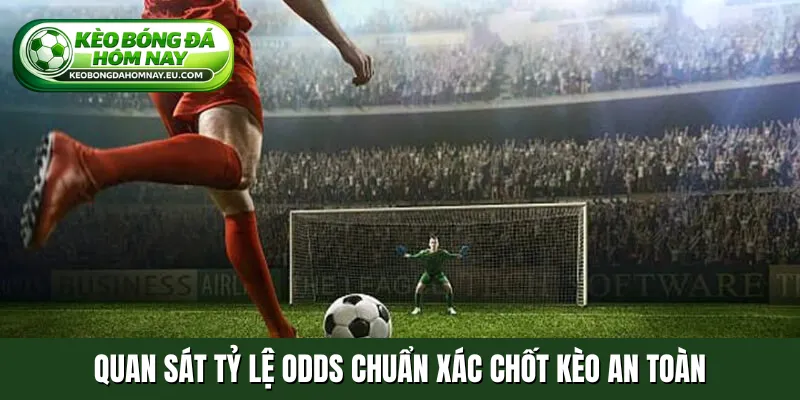 Quan sát tỷ lệ Odds chuẩn xác chốt kèo an toàn