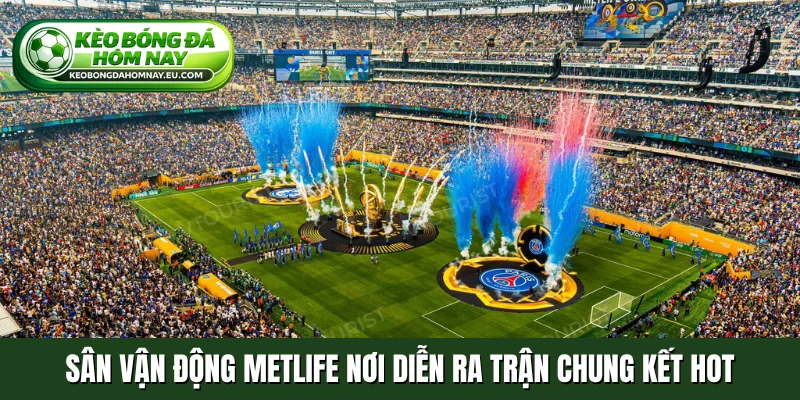 Sân vận động MetLife nơi diễn ra trận chung kết hot