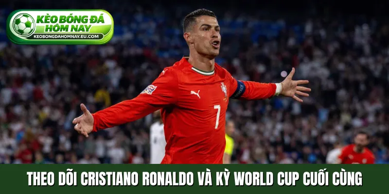 Theo dõi Cristiano Ronaldo và kỳ World Cup cuối cùng