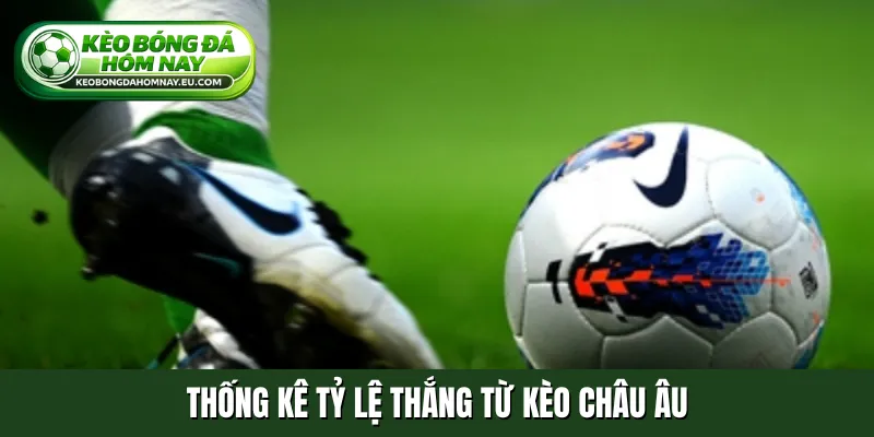 Thống kê tỷ lệ thắng từ kèo châu Âu